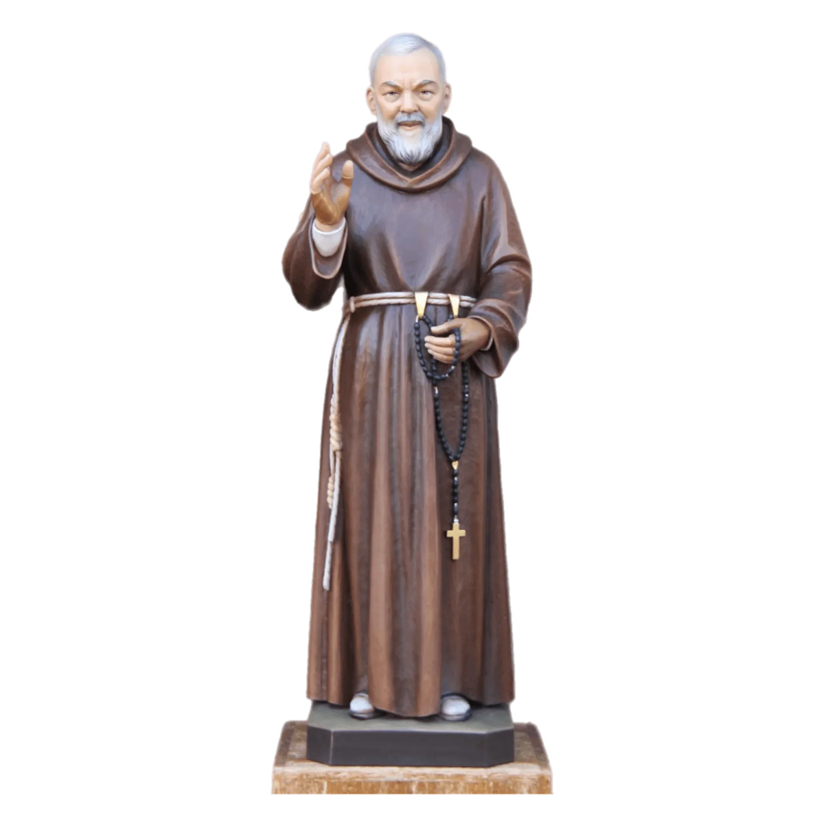Saint Pio | Ferdinand Stuflesser 1875 | Hand-carved Statuary