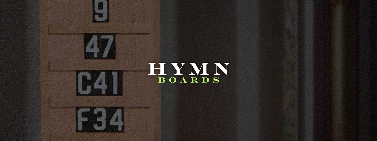 Hymn Boards