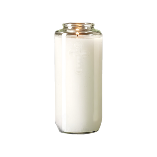 Devotional Candles | 5 Day | Crystal | Glass