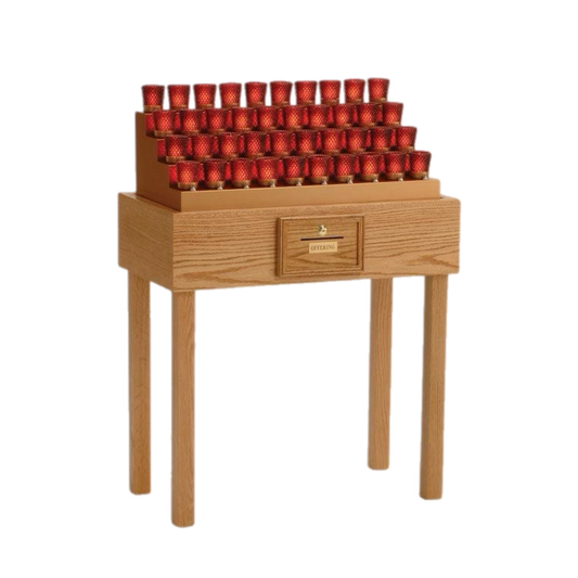 Oak  | Electric Candle Votive Stand | 19-40TB Series