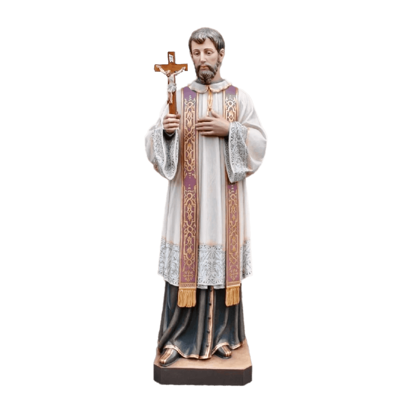 St. Francis Xavier | Ferdinand Stuflesser 1875 | Hand-carved Statuary