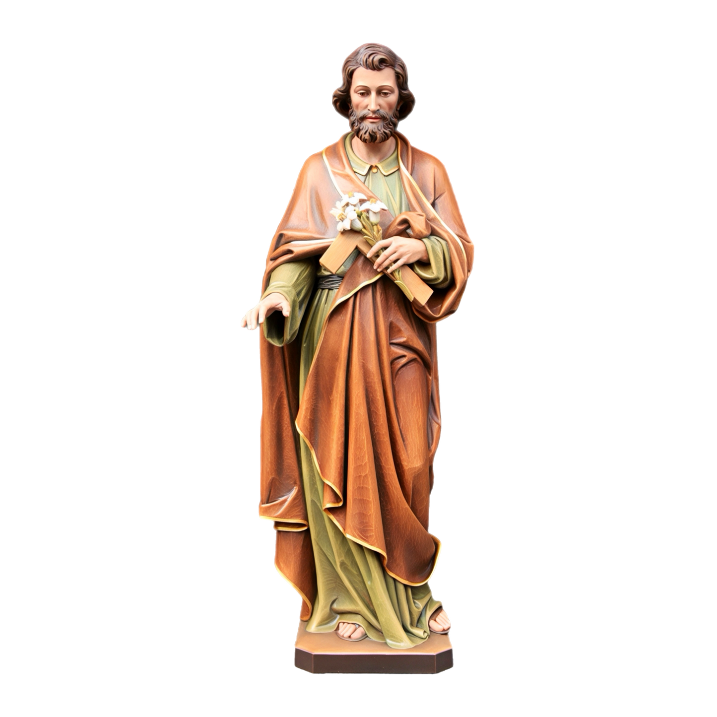 St. Joseph the Carpenter | Ferdinand Stuflesser 1875 | Hand-carved Statuary