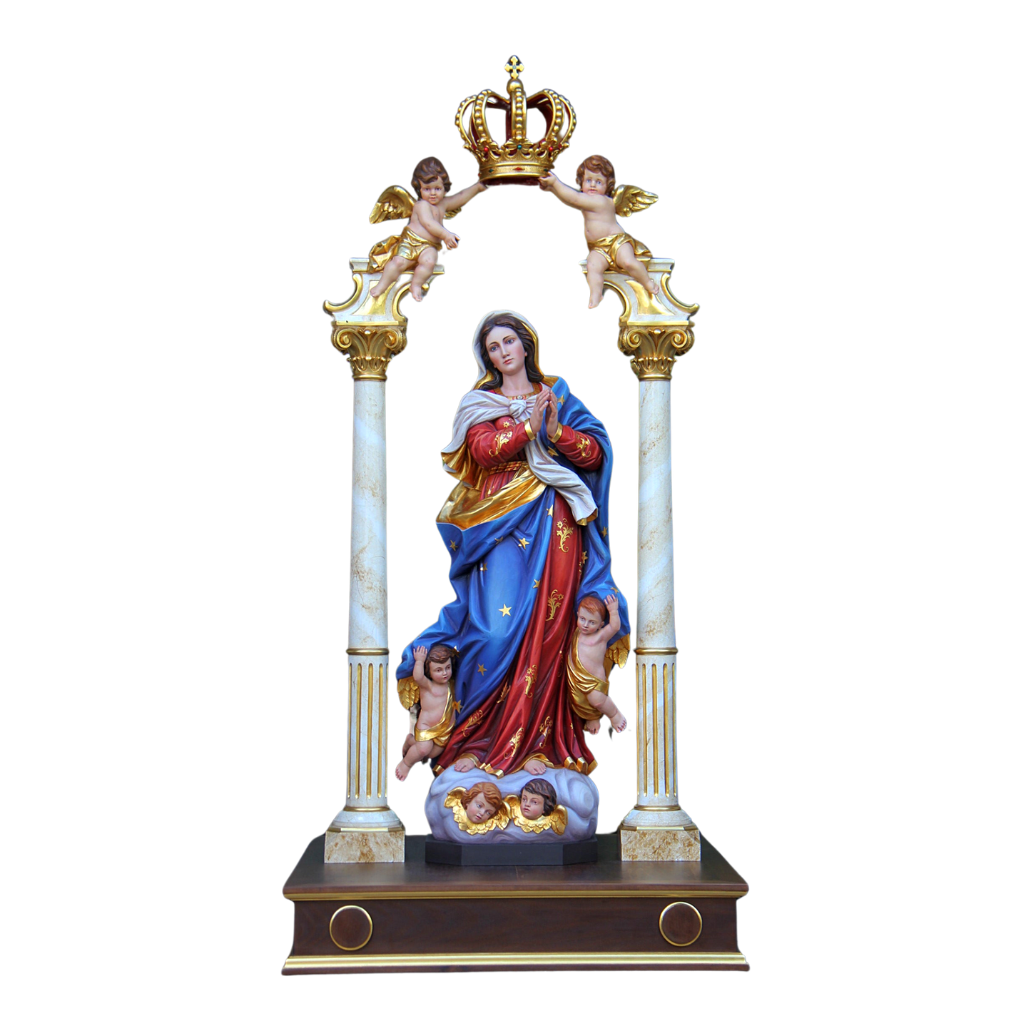 Mary Queen of Heaven | Ferdinand Stuflesser 1875 | Hand-carved Statuary