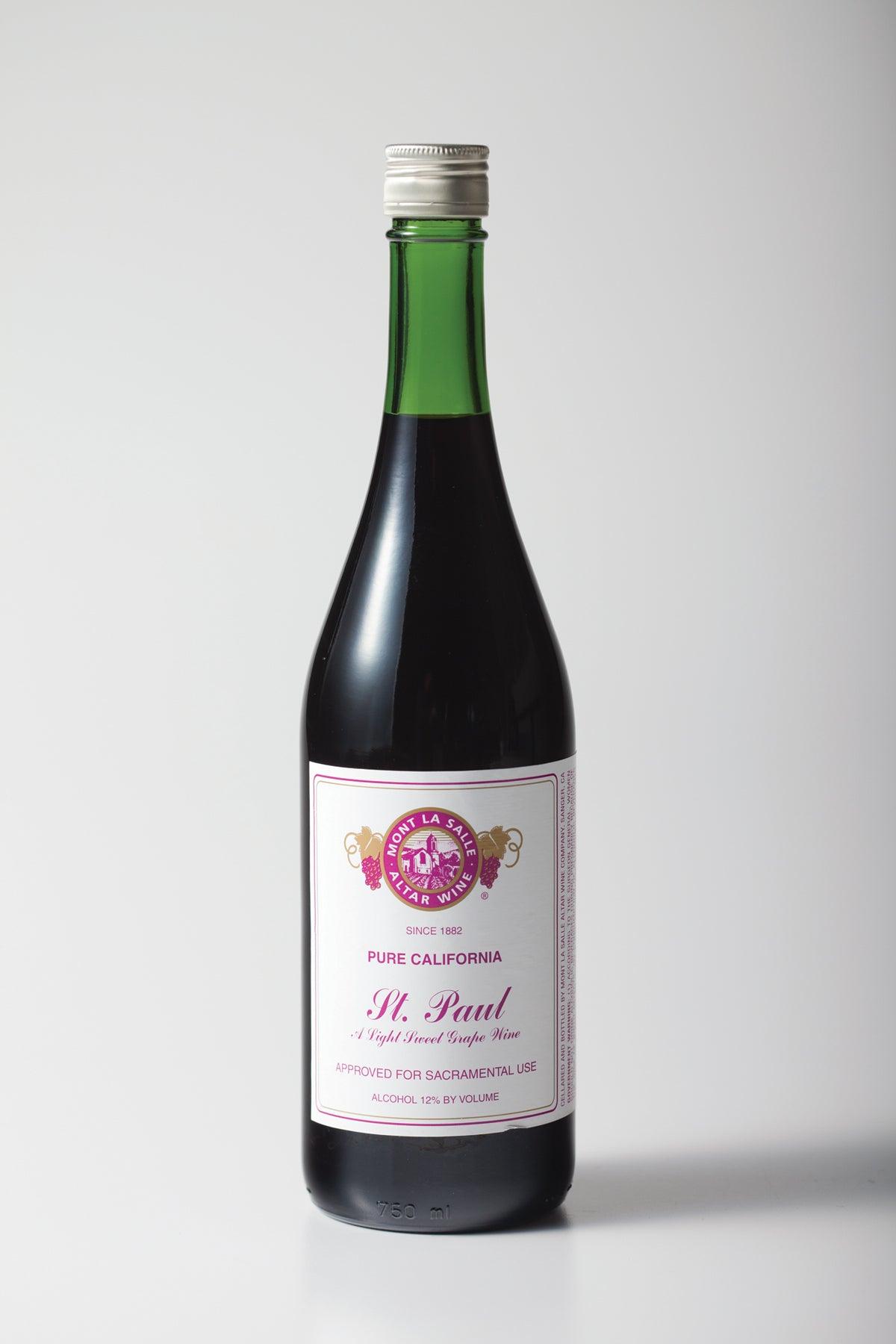Mont La Salle St. Paul Altar Wine