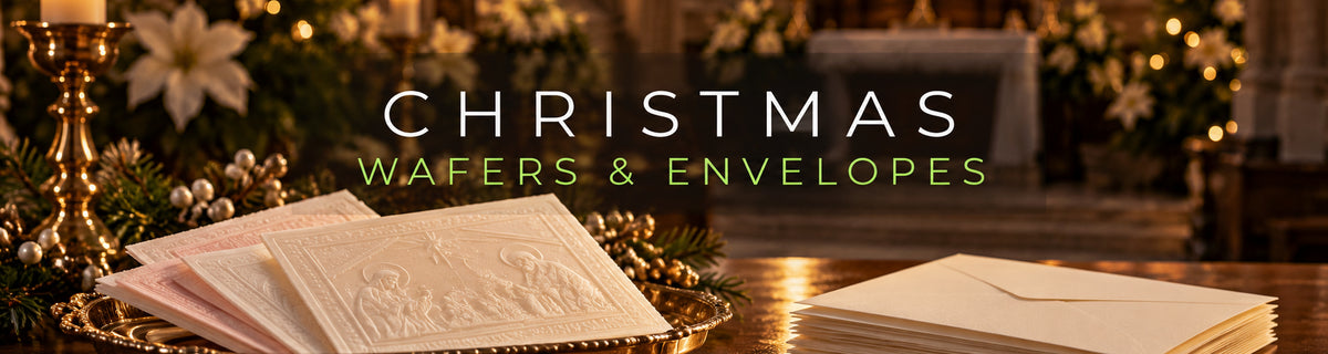 Christmas Wafers & Envelopes