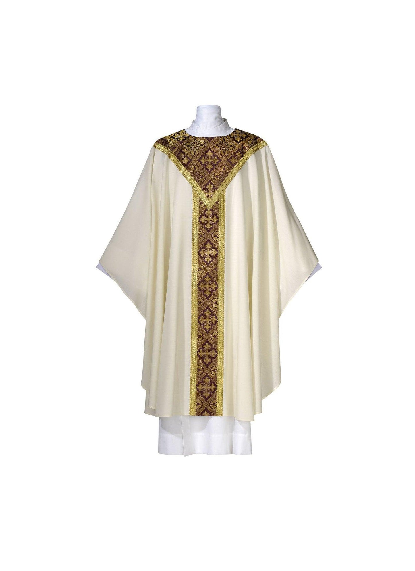 101-0315 CHASUBLE WHITE