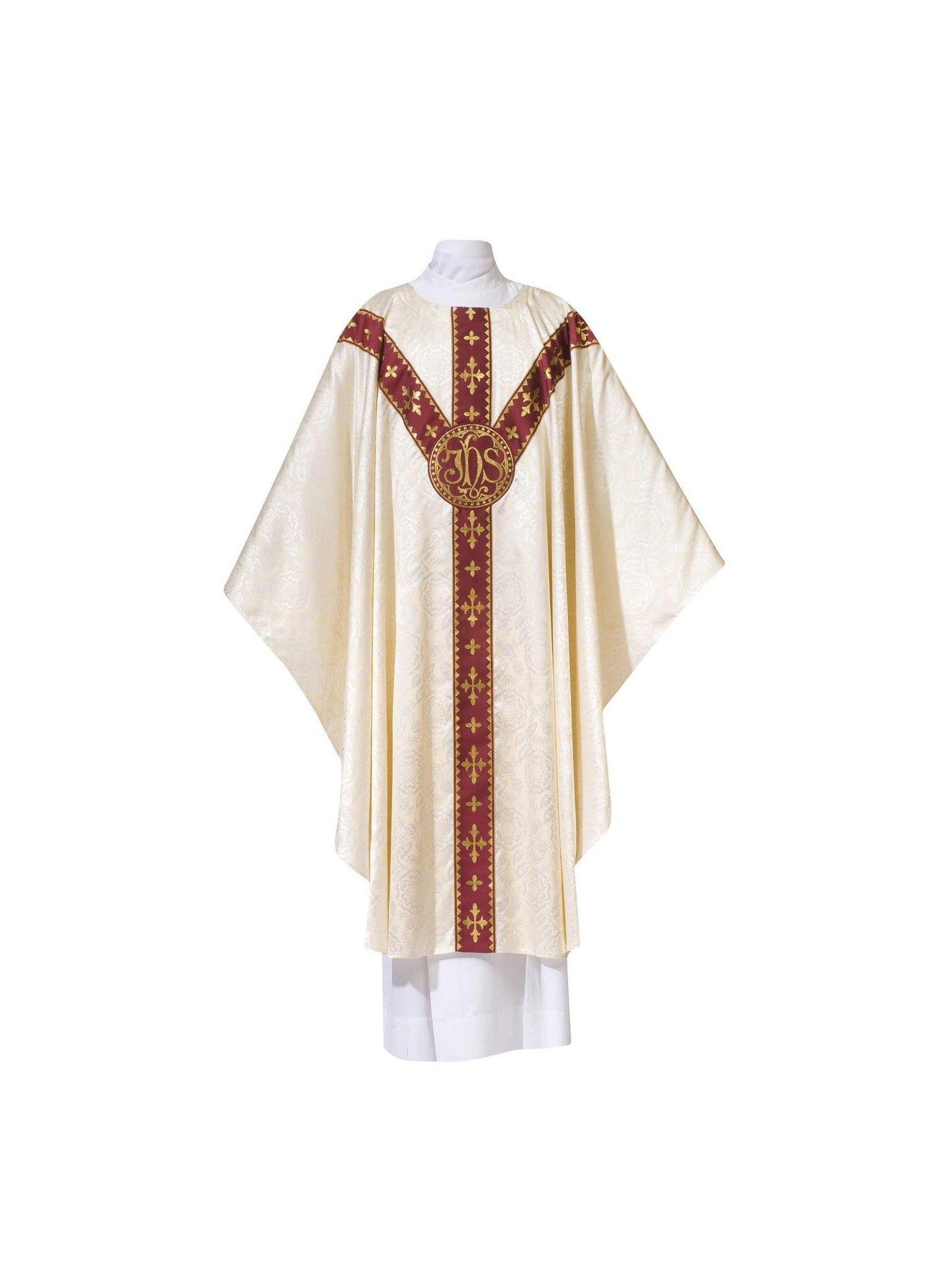 101-0930 CHASUBLE WHITE