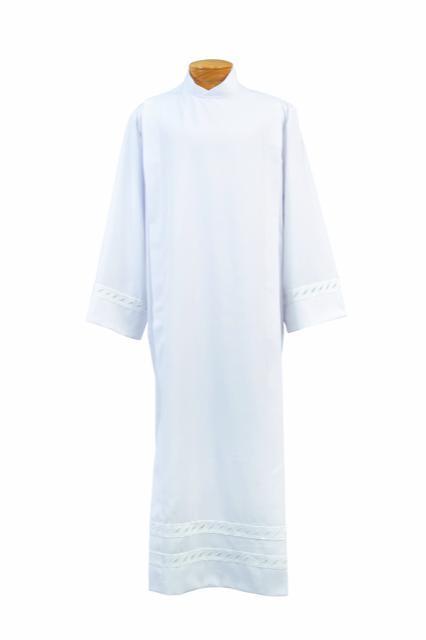 4335 Tropical Weight Poly/Wool Blend Alb