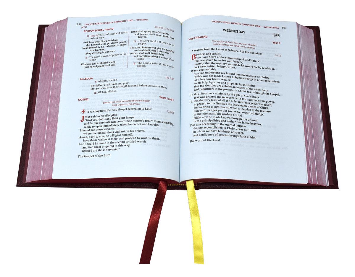 Lectionary - Weekday Mass (Vol. III) 46/22