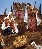 Fontanini 50" 4PC Holy Family Nativity Figures, Style 51302