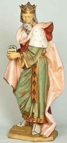 Fontanini 50" Standing King Melchior Nativity Figure, Style 52314
