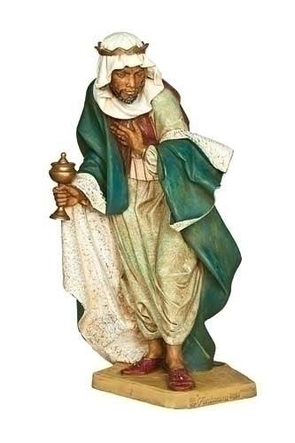 Fontanini 50" Standing King Balthazar Nativity Figure, Style 52316
