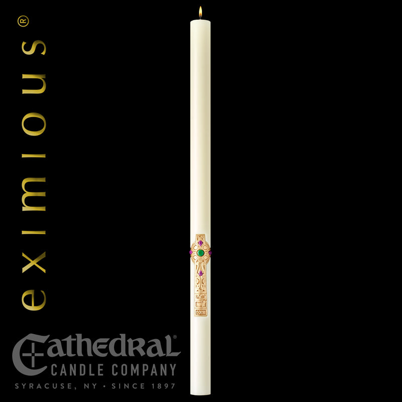 CROSS OF ERIN PASCHAL CANDLE