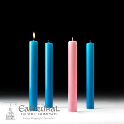 Advent Church Candle Sets 51% Beeswax