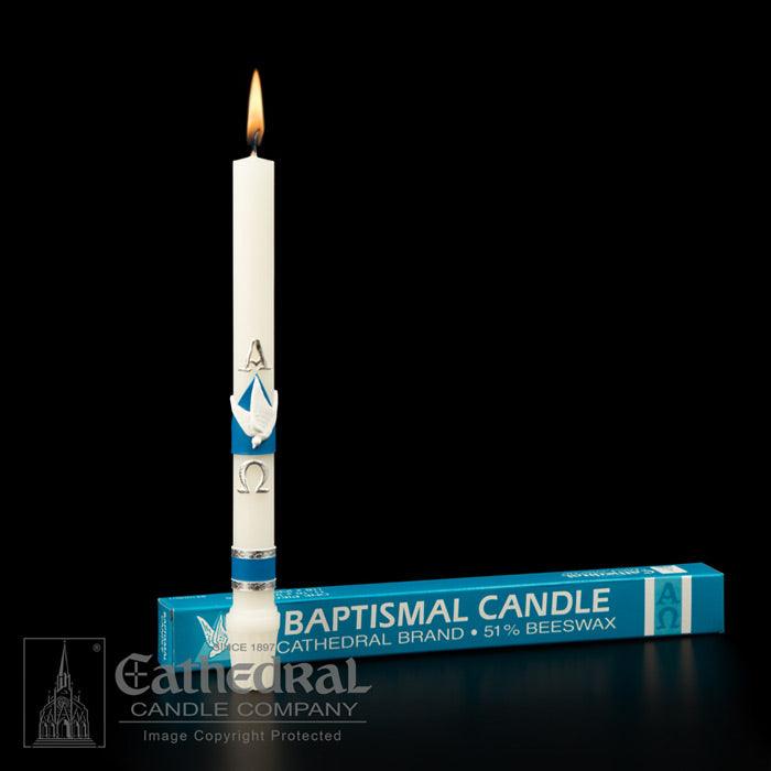51% BAPTISMAL CANDLE