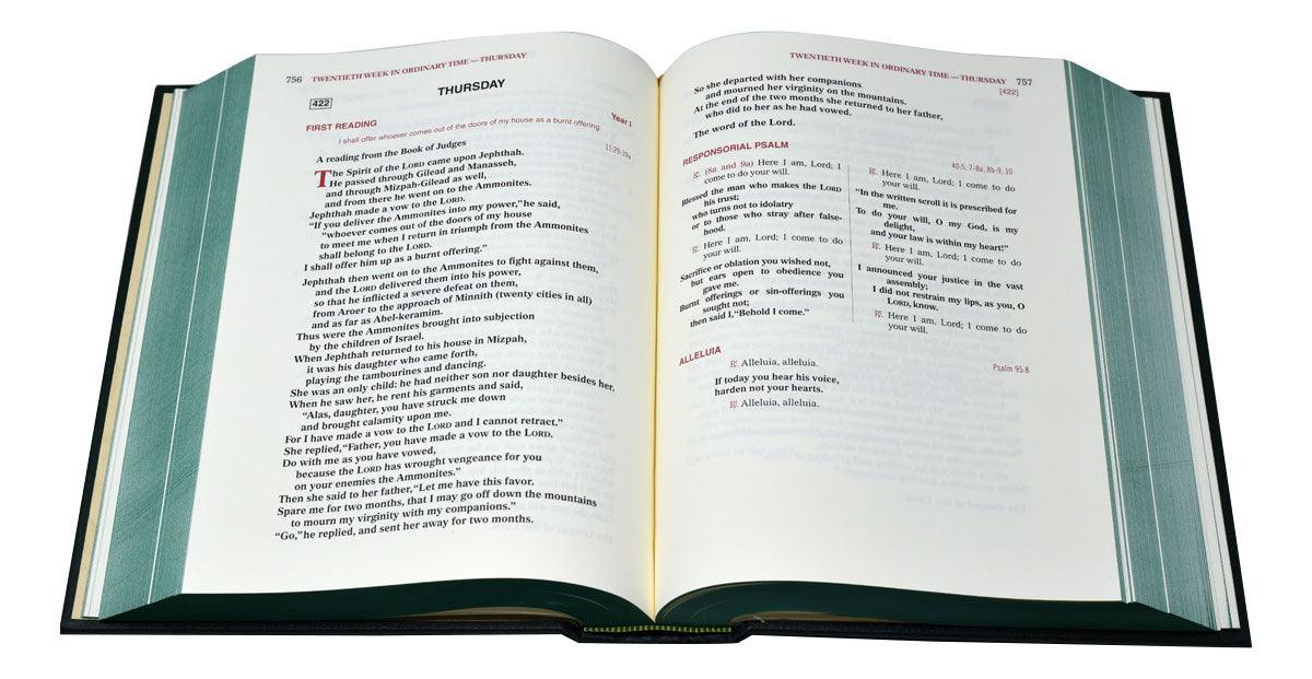 Lectionary - Weekday Mass (Vol. II) Pulpit Edition 92/22