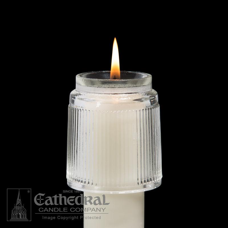 REX GLASS Candle Followers