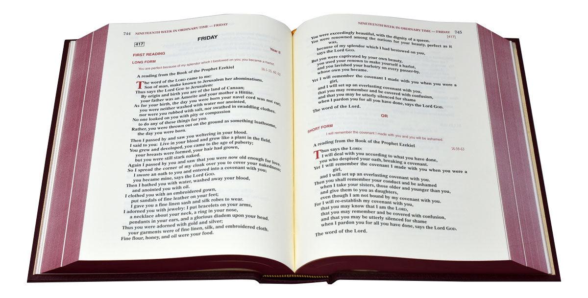 Lectionary For Weekday Masses Pulpit Edition 93/22
