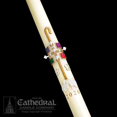 THE GOOD SHEPHERD PASCHAL CANDLE