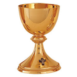 A-490G CHALICE AND BOWL PATEN