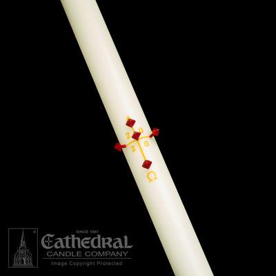 PLAIN PASCHAL CANDLE