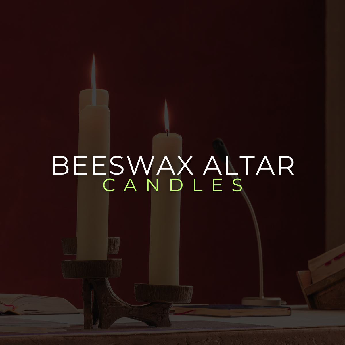 Beeswax Altar Candles