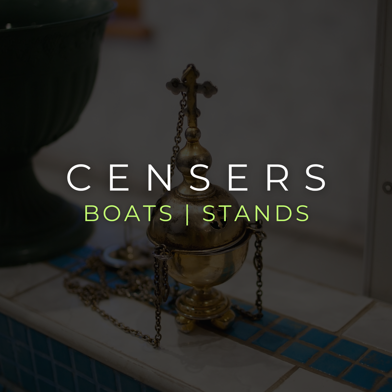 Censer & Boat - Ste. Emilion Church Goods