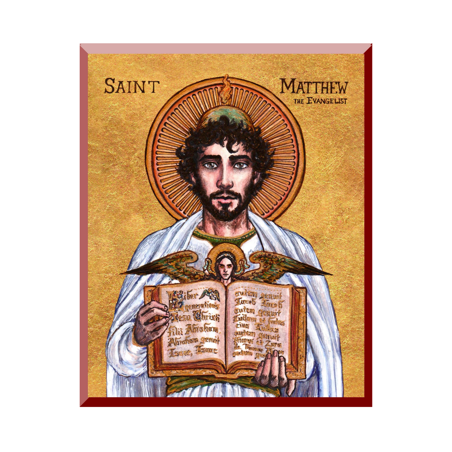 Theophilia | St. Matthew the Evangelist | Wall Plaque