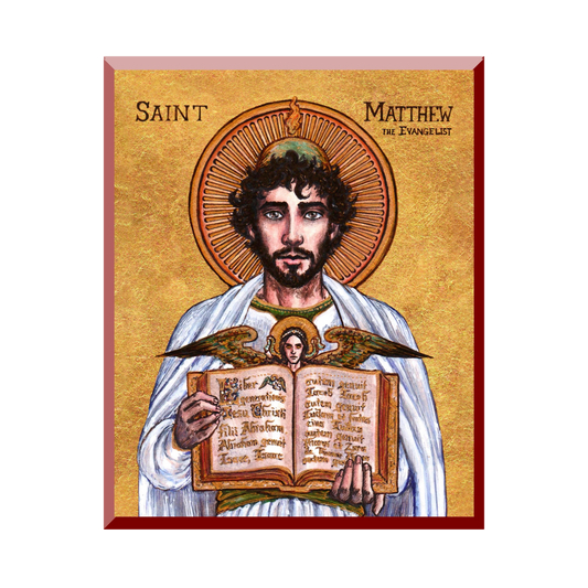 Theophilia | St. Matthew the Evangelist | Wall Plaque