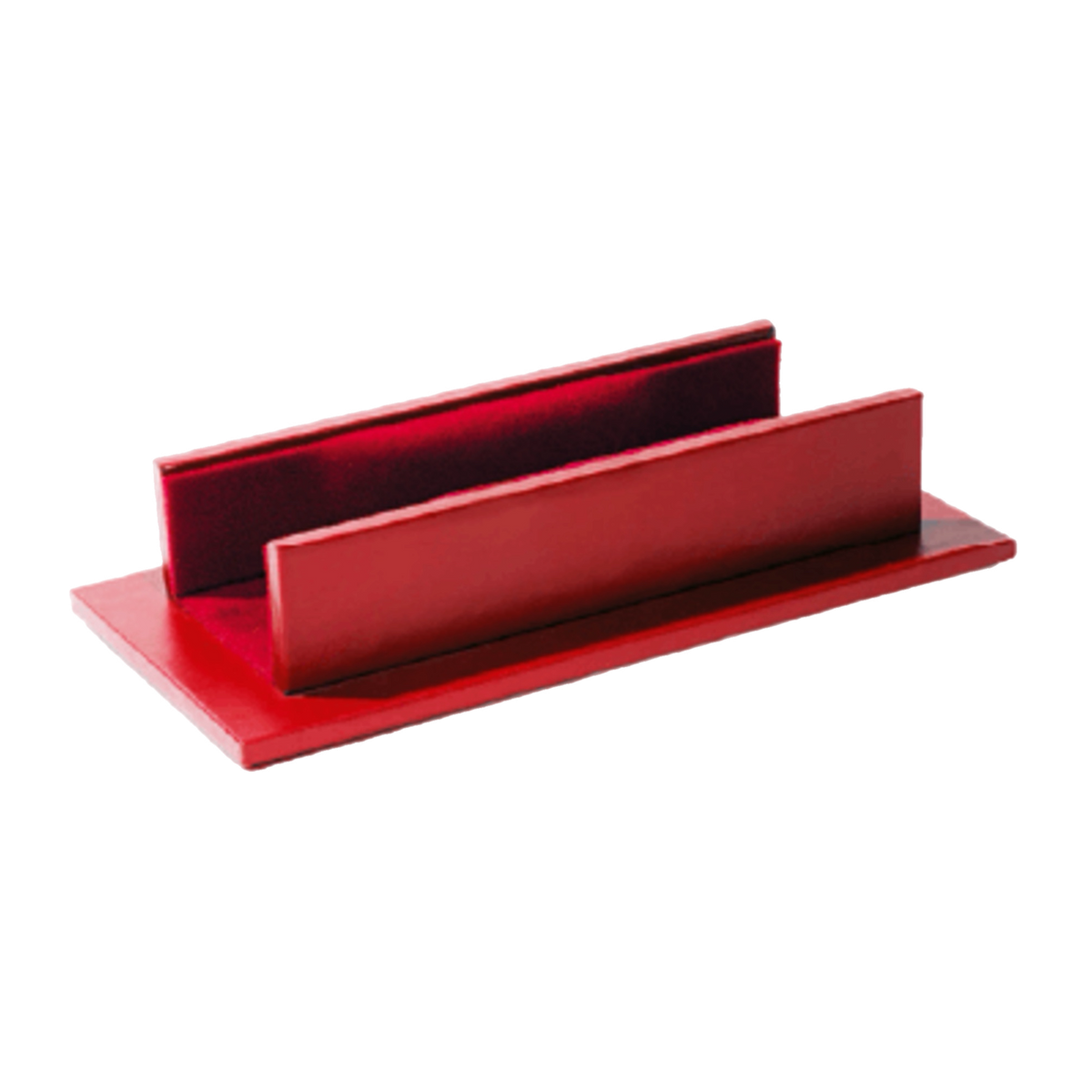 Alviti Creations 10-920RED leather bound book stand, red leather