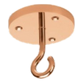 Excelsis 1111-80 ceiling-mounted hook in high-polish bronze