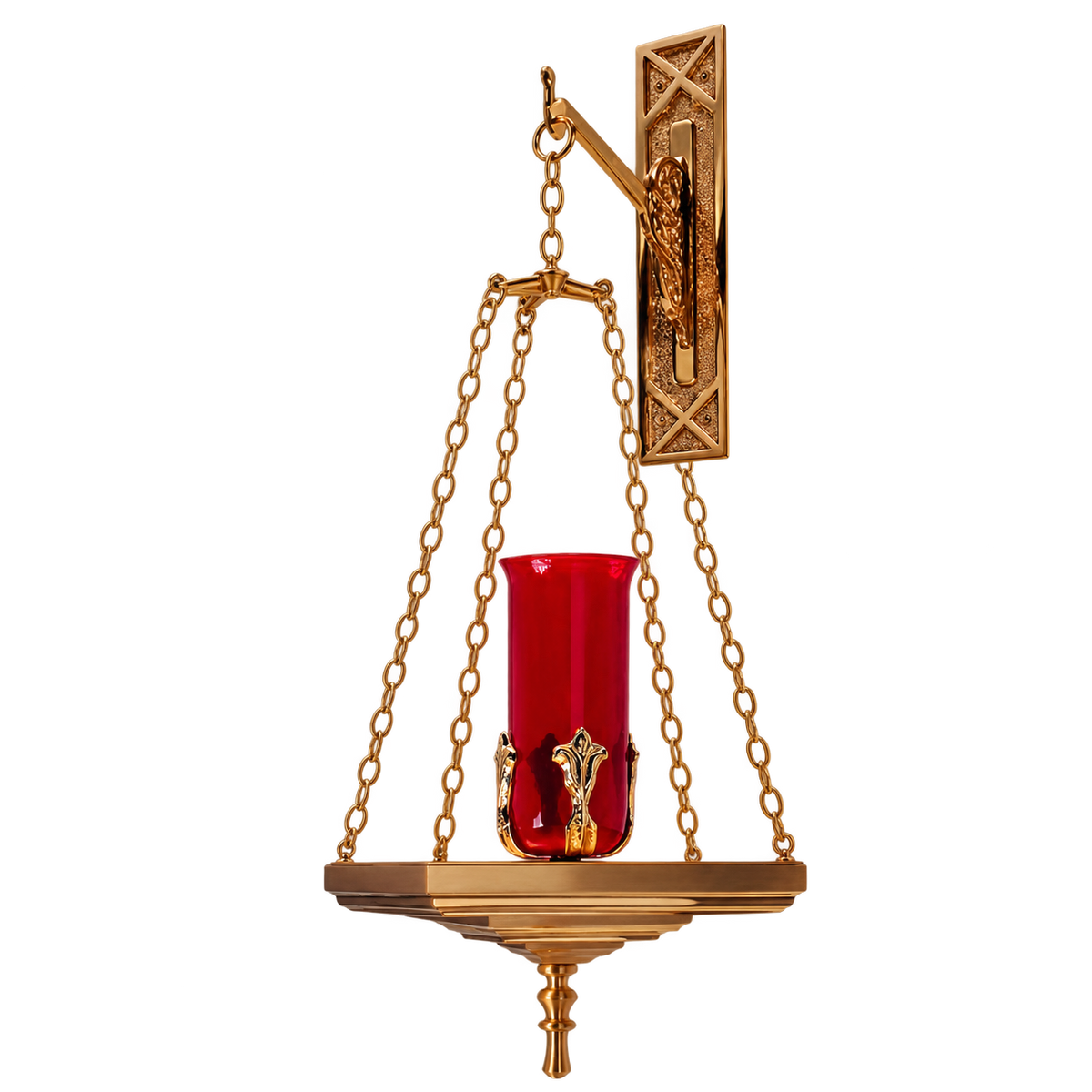 Regal 11HSL20-A hanging sanctuary lamp with wall bracket