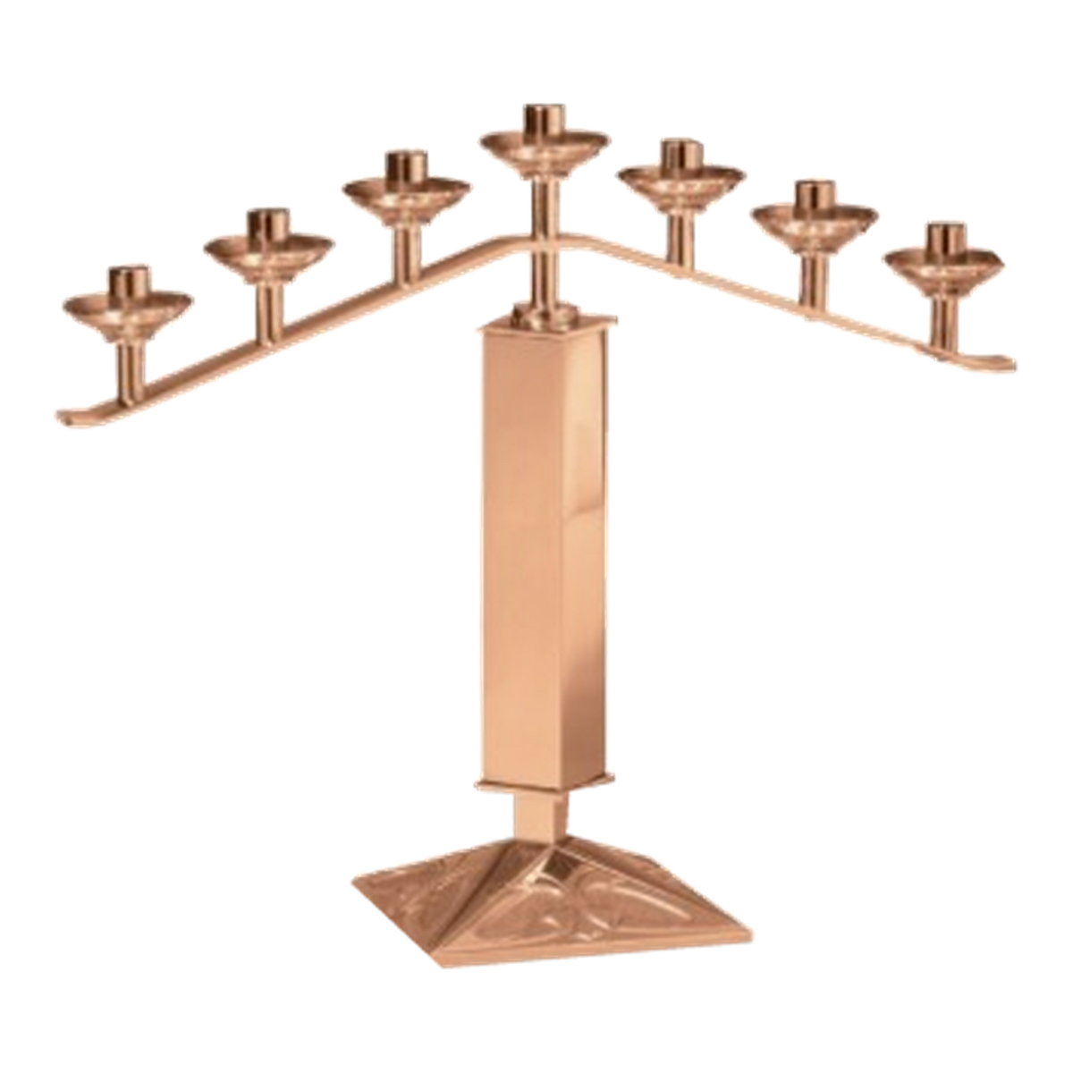 Excelsis 200-8, high-polish bronze seven-light configuration as pictured — exact 2026 catalog photograph. Other metal and finish options not pictured.