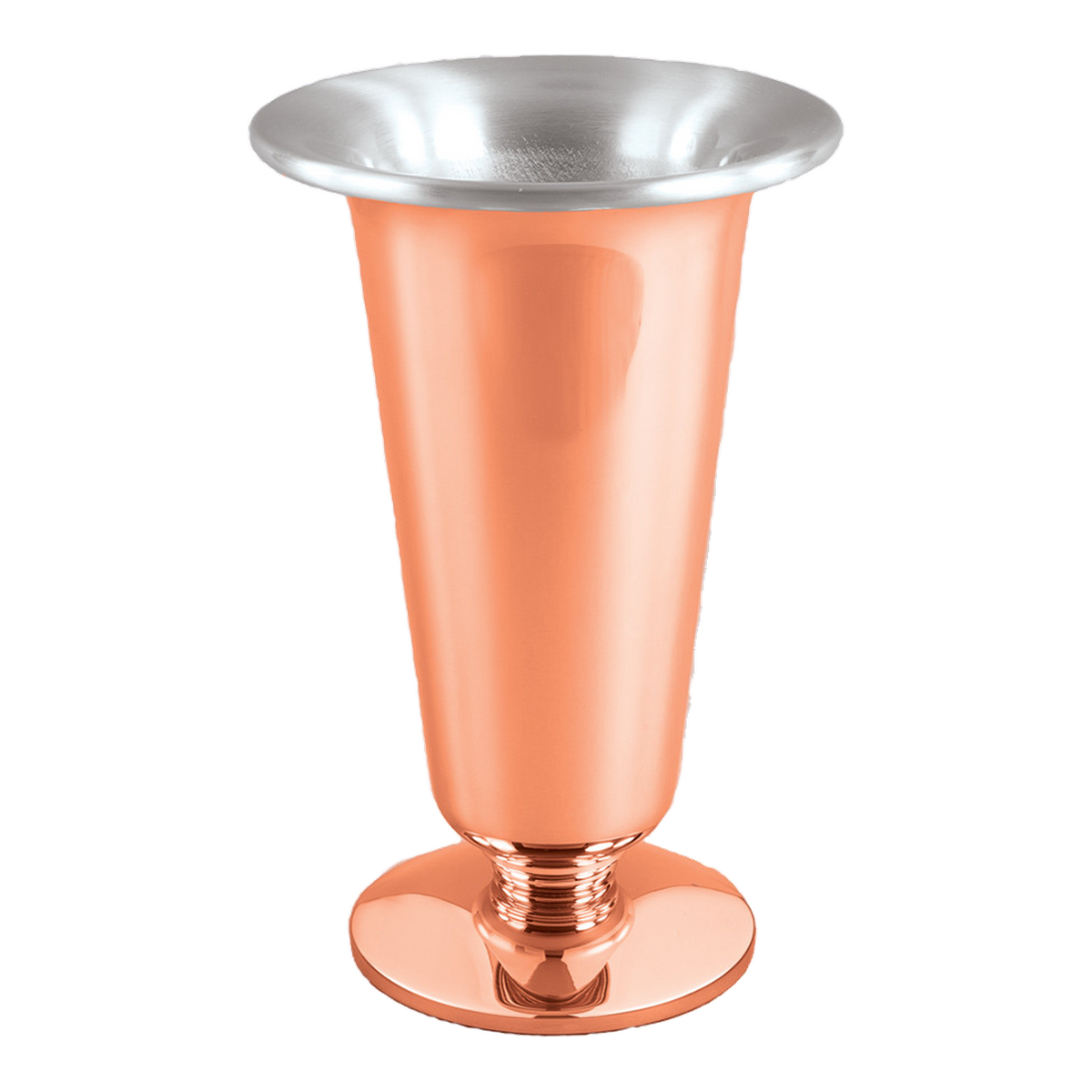 Excelsis 216-58 altar vase shown in bronze with removable aluminum liner
