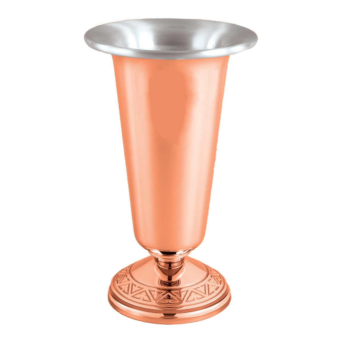 Excelsis 240-58 altar vase shown in bronze with aluminum liner