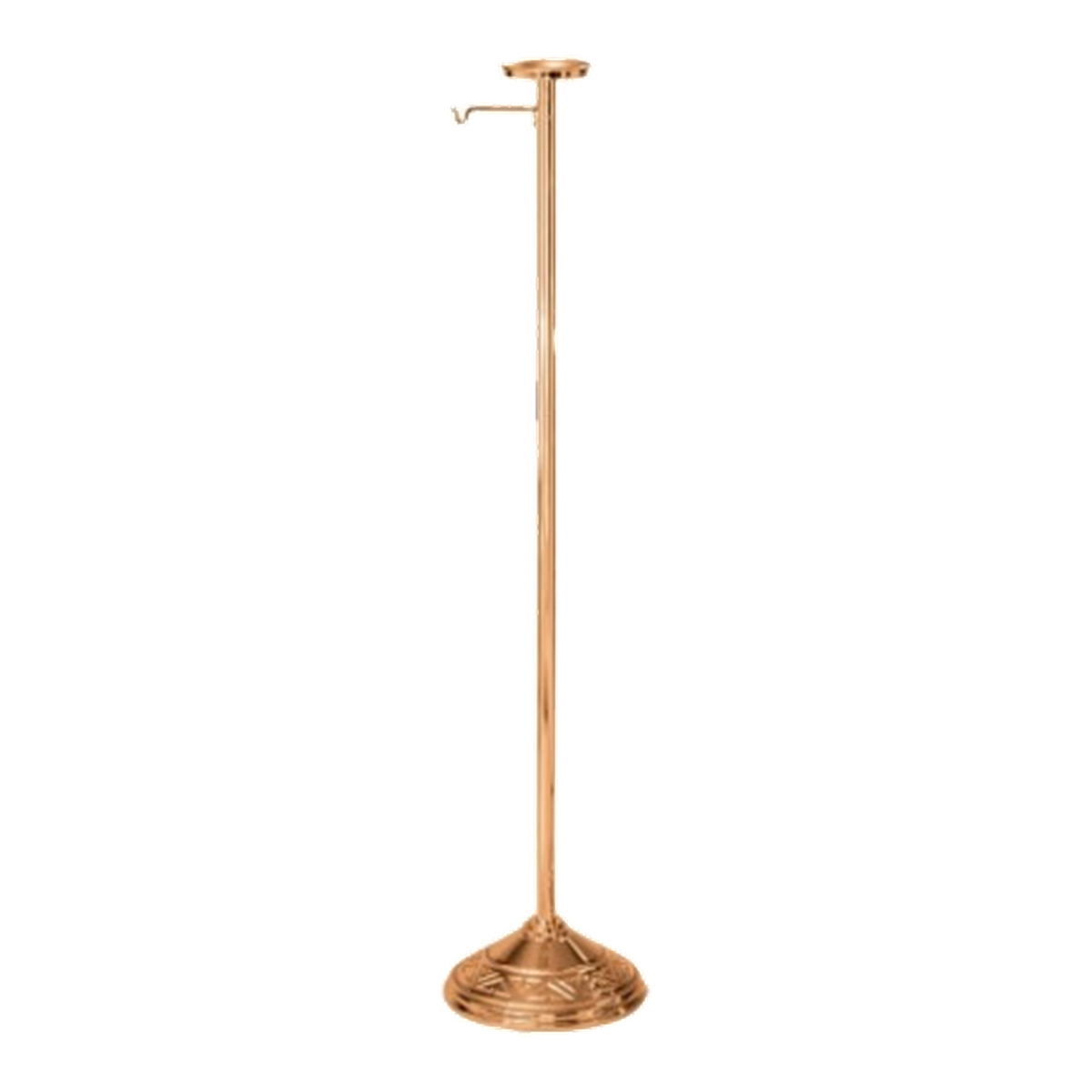 Excelsis 240-78 bronze censer stand with hook and top tray