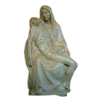 Statue of the Pieta | Ferdinand Stuflesser 1875 | Hand-carved Statuary – alternate view 2