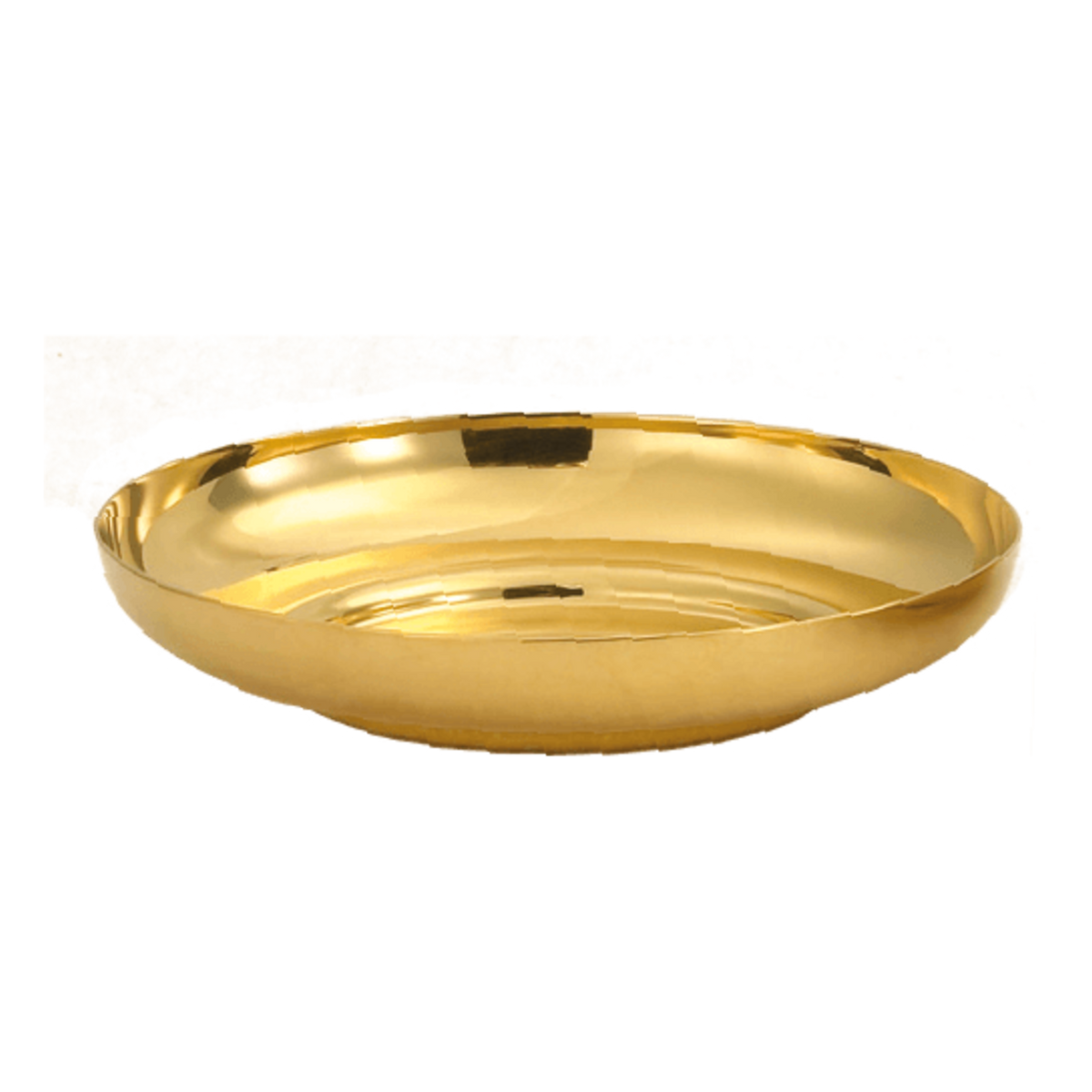 Alviti Creations 389G bowl paten, high polish gold