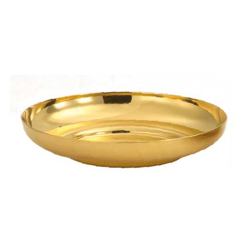 Alviti Creations 389G bowl paten, high polish gold
