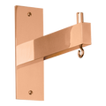 Excelsis 390-80 sanctuary lamp wall bracket shown in bronze
