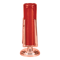 Excelsis 416-166 sanctuary lamp in bronze; glass shown is sold separately on candle version