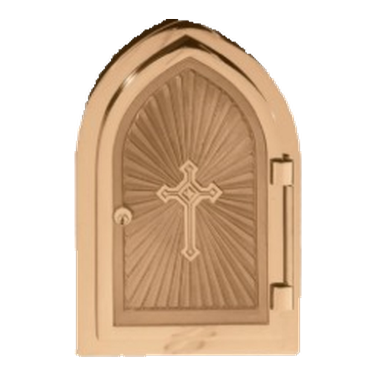 Excelsis 606-101 bronze ambry, catalog front view