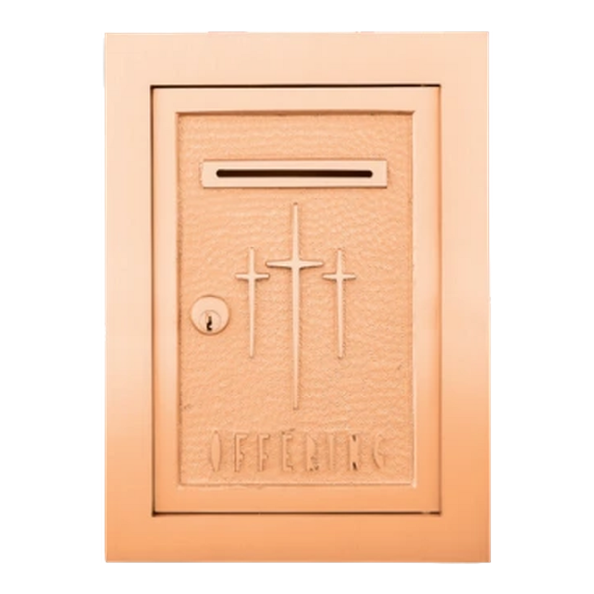 Excelsis 623-98 bronze offering box, catalog photograph