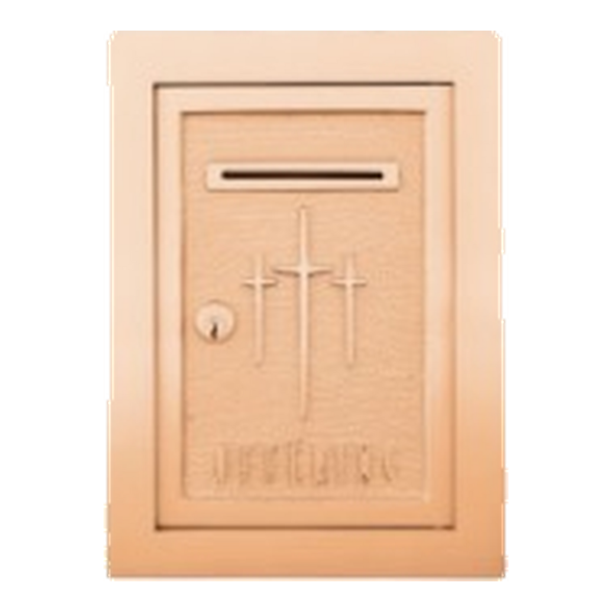 Excelsis 623-98 bronze offering box, catalog photograph
