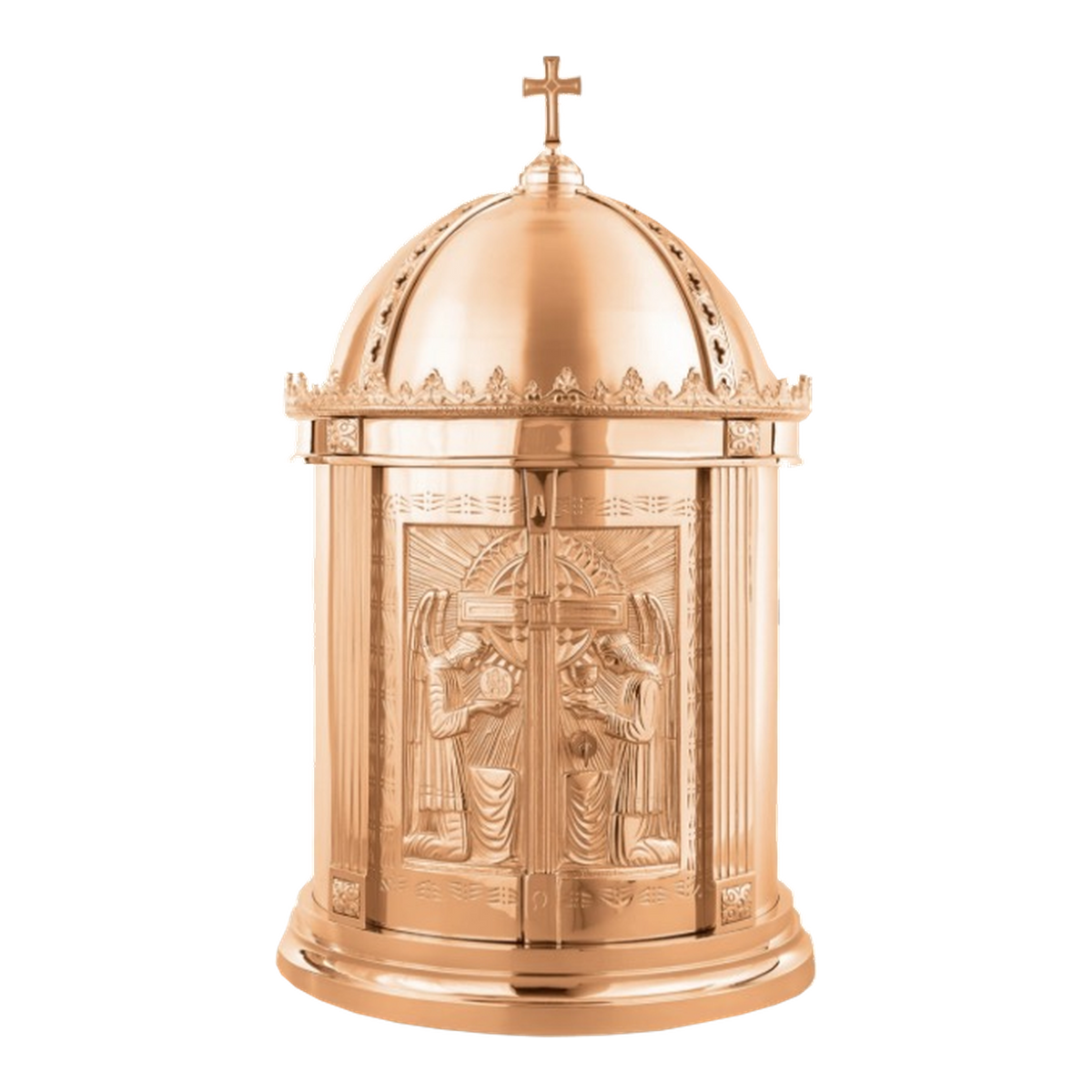 Excelsis 6464 bronze tabernacle in high polish / satin combination finish — exact 2026 catalog photograph.