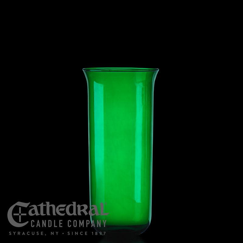 8 Day Green Sanctuary Light Globes - Ste. Emilion Church Goods