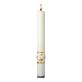 Ornamented | Classic | Complementing Paschal Candles — single candle design shown; sold as a pair