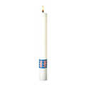 Benedictine | Classic | Complementing Paschal Candles — single candle design shown; sold as a pair