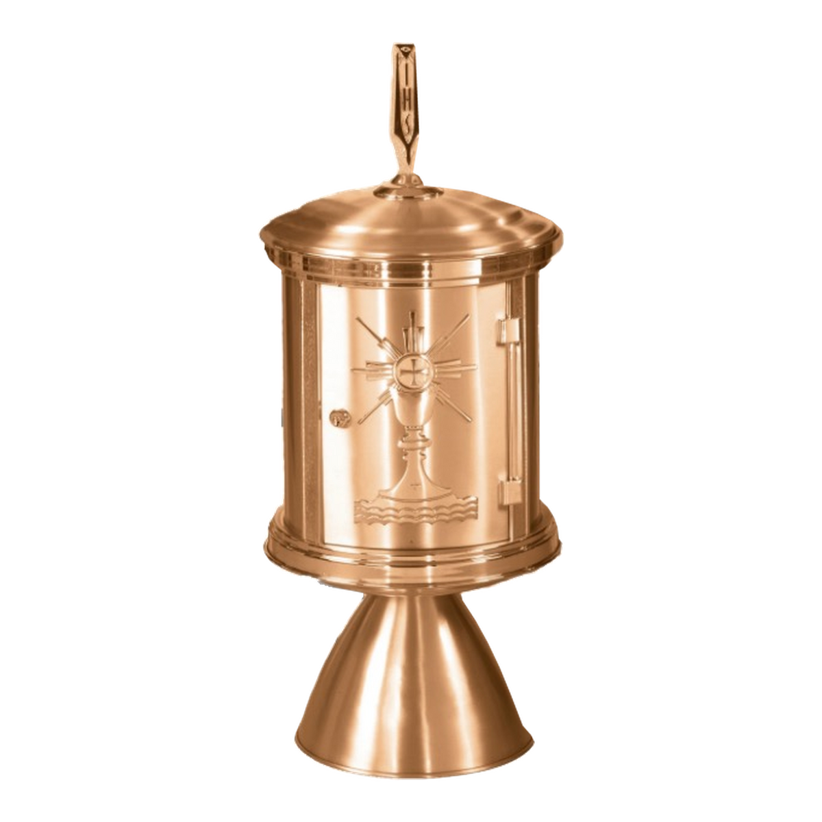 Excelsis 813-42 bronze repository with included stand in combination finish — exact 2026 catalog photo