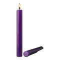 Purple 51% Beeswax Altar Candles — authentic catalog family photograph; size varies by option